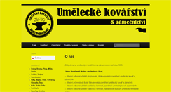 Desktop Screenshot of kovarstvi-bednarikovi.cz
